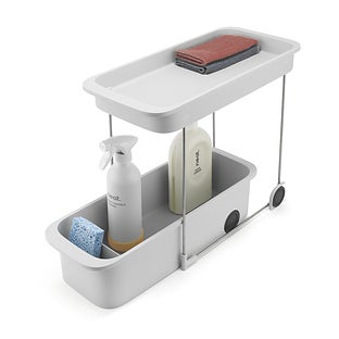 Joseph Joseph Cupboard Store 2-Tier Storage Caddy - Grey